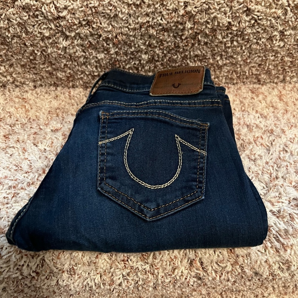 True Religion low rise super skinny
